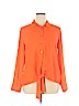 Sofia by Sofia Vergara 100% Polyester Orange Long Sleeve Blouse Size XL - photo 1