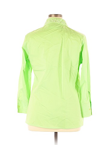 CHRISTINE ALEXANDER Long Sleeve Button-Down Shirt (view 2)