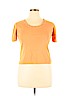 J.A.C. Orange Short Sleeve Top Size XL - photo 1