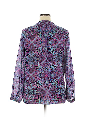 Banana Republic Factory Store Long Sleeve Blouse (view 2)