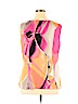 Worthington 100% Polyester Pink Sleeveless Blouse Size XL - photo 2