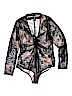 HAUTE FOX Black Bodysuit Size 2X - photo 1