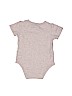 Carter's 100% Cotton Gray Short Sleeve Onesie Size 18 - photo 2