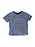 Baby Gap 100% Cotton Stripes Blue Short Sleeve T-Shirt Size 5 - photo 1