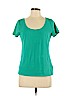 H&M 100% Cotton Teal Short Sleeve T-Shirt Size M - photo 1