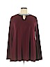A&I Burgundy Long Sleeve Top Size XL - photo 1