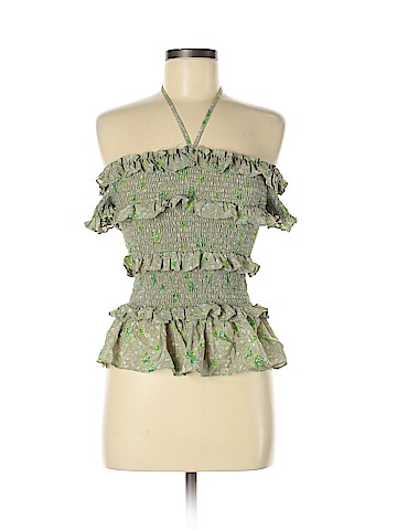 Rebecca Taylor Short Sleeve Silk Top (view 1)