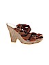 Pazzo Brown Wedges Size 9 - photo 1