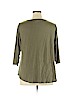 Jane and Delancey Green 3/4 Sleeve T-Shirt Size 1X - photo 2