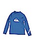 Quiksilver Blue Active T-Shirt Size 7 - photo 1