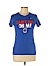 Nike 100% Cotton Blue Short Sleeve T-Shirt Size L - photo 1