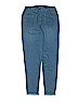 Fab Kids 100% Cotton Solid Blue Jeggings Size 14 - photo 2