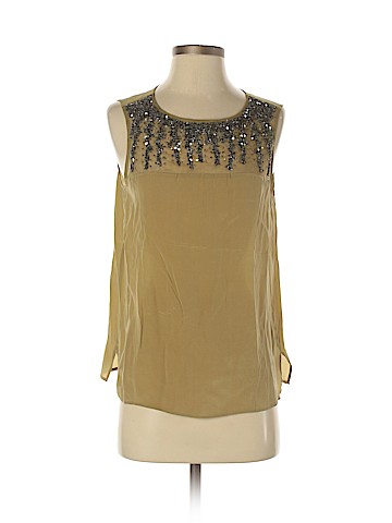 Haute Hippie Sleeveless Silk Top (view 1)
