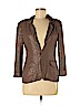 Yoana Baraschi 100% Silk Brown Jacket Size 6 - photo 1