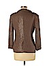 Yoana Baraschi 100% Silk Brown Jacket Size 6 - photo 2