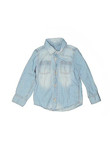 Baby Gap Outlet Long Sleeve Button-Down Shirt (view 1)