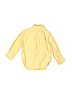 Baby Gap 100% Cotton Yellow Long Sleeve Button-Down Shirt Size 18-24 mo - photo 2