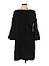 White House Black Market 100% Polyester Black Casual Dress Size 10 (petite) - photo 1