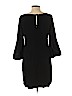 White House Black Market 100% Polyester Black Casual Dress Size 10 (petite) - photo 2