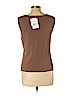 Doncaster Brown Sleeveless Top Size L - photo 2