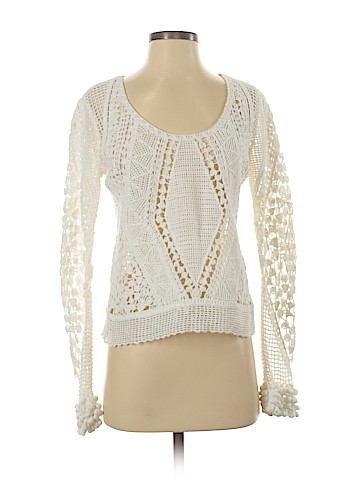 Intermix Pullover Sweater (view 1)