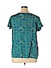 Duo Maternity 100% Cotton Teal Short Sleeve T-Shirt Size XL - photo 2