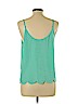 BP. 100% Polyester Teal Sleeveless Blouse Size L - photo 2