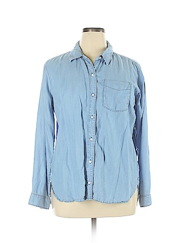 Athleta Long Sleeve Button-Down Shirt (view 1)
