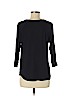 DKNY Black Long Sleeve Top Size M - photo 2