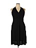 Ann Taylor LOFT Black Casual Dress Size 14 - photo 1