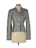 Ralph Lauren Black Label Gray Silk Blazer Size 4 - photo 1