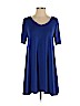 Zenana Outfitters Blue Casual Dress Size S - photo 1