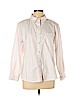 L.L.Bean 100% Cotton Pink Long Sleeve Button-Down Shirt Size L (petite) - photo 1