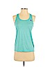 Adidas 100% Polyester Blue Active Tank Size XS - photo 1
