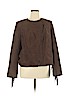 WD.NY 100% Polyester Brown Jacket Size 1X - photo 1