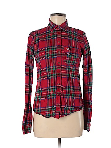 Hollister Long Sleeve Button-Down Shirt (view 1)