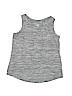 Justice 100% Cotton Gray Sleeveless T-Shirt Size 16 - photo 1
