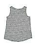 Justice 100% Cotton Gray Sleeveless T-Shirt Size 16 - photo 2