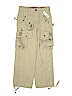 GS115 100% Cotton Tan Cargo Pants Size 10 - photo 1
