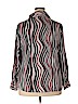 Blue Diamond Plus White Long Sleeve Blouse Size 1X - photo 2