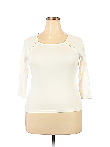 Talbots 3/4 Sleeve T-Shirt (view 1)