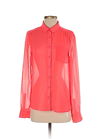 American Eagle Outfitters Long Sleeve Blouse (view 1)