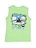 Pink Floyd 100% Cotton Graphic Green Tank Top Size 5 - photo 1