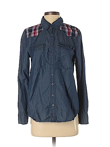 Forever 21 Long Sleeve Button-Down Shirt (view 1)