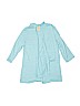 Faded Glory 100% Cotton Solid Blue Cardigan Size 14 - 16 - photo 1