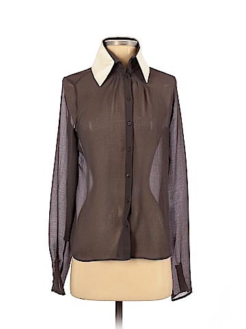 Karl Lagerfeld Long Sleeve Blouse (view 1)