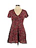 Forever 21 100% Rayon Burgundy Casual Dress Size M - photo 1