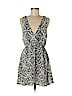 Lush 100% Polyester Ivory Casual Dress Size M - photo 1