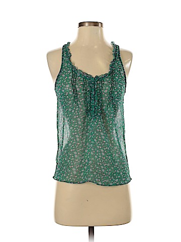 American Eagle Outfitters Sleeveless Button-Down Shirt (view 1)