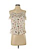 American Eagle Outfitters 100% Polyester Ivory Sleeveless Blouse Size S - photo 1